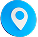 Payment24 Group Pty Ltd Unit FF01 Sable Corner 15 Bridgeways Boulevard Century City 7441 - Payment24 - Payment24 Location pin icon inside a blue circular badge (button)